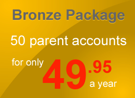 Package Bronze (50 Parent Accounts)